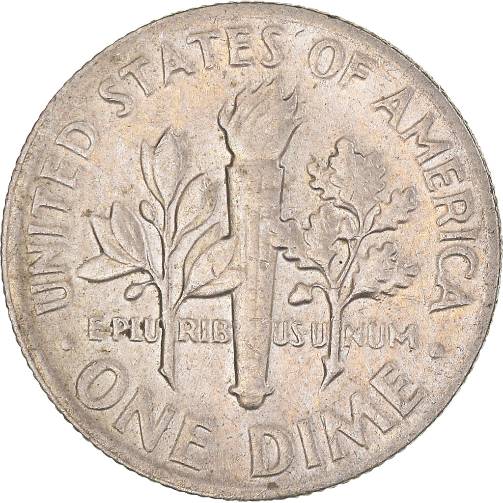 Coin, United States, Roosevelt Dime, Dime, 1976, U.S. Mint, Philadelphia