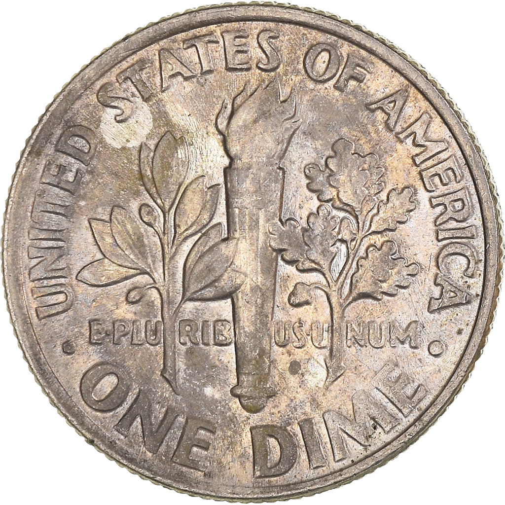 Coin, United States, Roosevelt Dime, Dime, 1987, U.S. Mint, Philadelphia