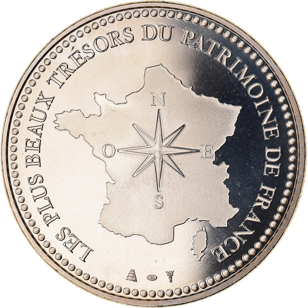 France, Medal, Château de Chambord, MS(65-70), Copper-nickel