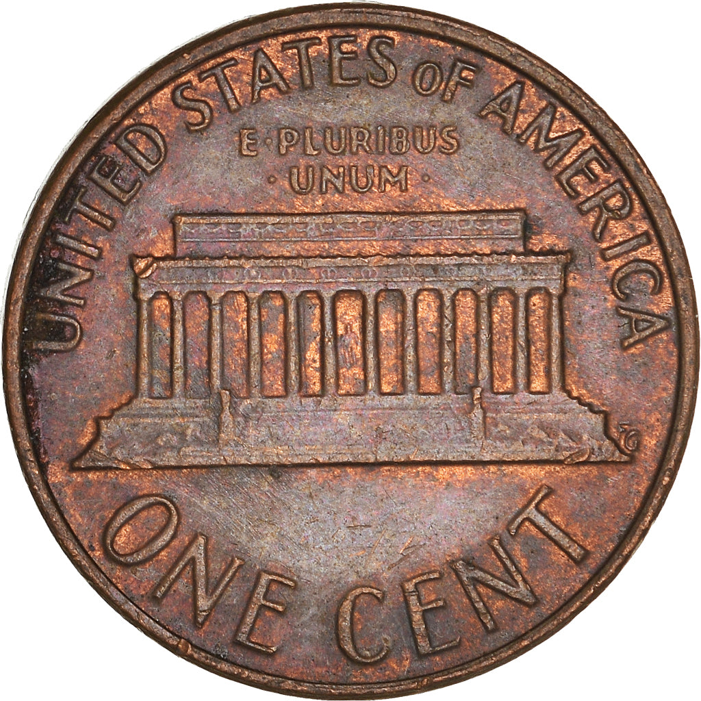 Coin, United States, Lincoln Cent, Cent, 1976, U.S. Mint, Philadelphia