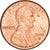 Moneta, USA, Lincoln Cent, Cent, 2008, U.S. Mint, Dahlonega, AU(55-58), Miedź