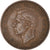 Münze, Großbritannien, George VI, 1/2 Penny, 1943, SS, Bronze, KM:844