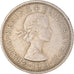Coin, Great Britain, Elizabeth II, Florin, Two Shillings, 1967, EF(40-45)