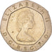 Coin, Great Britain, Elizabeth II, 20 Pence, 1982, AU(55-58), Copper-nickel