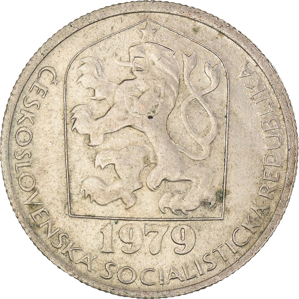 Moneta, Cecoslovacchia, 50 Haleru, 1979, BB+, Rame-nichel, KM:89