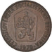 Coin, Czechoslovakia, 50 Haleru, 1970, AU(50-53), Bronze, KM:55.1