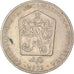 Coin, Czechoslovakia, 2 Koruny, 1973, AU(50-53), Copper-nickel, KM:75