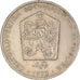 Coin, Czechoslovakia, 2 Koruny, 1972, AU(50-53), Copper-nickel, KM:75