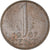 Coin, Netherlands, Juliana, Cent, 1967, AU(50-53), Bronze, KM:180