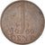Coin, Netherlands, Juliana, Cent, 1969, EF(40-45), Bronze, KM:180