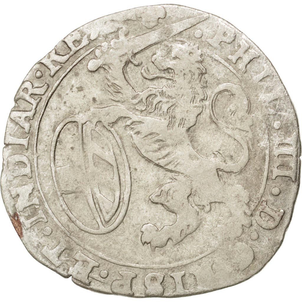 Münze, Spanische Niederlande, BRABANT, Escalin, 1625, Brabant, SS, Silber