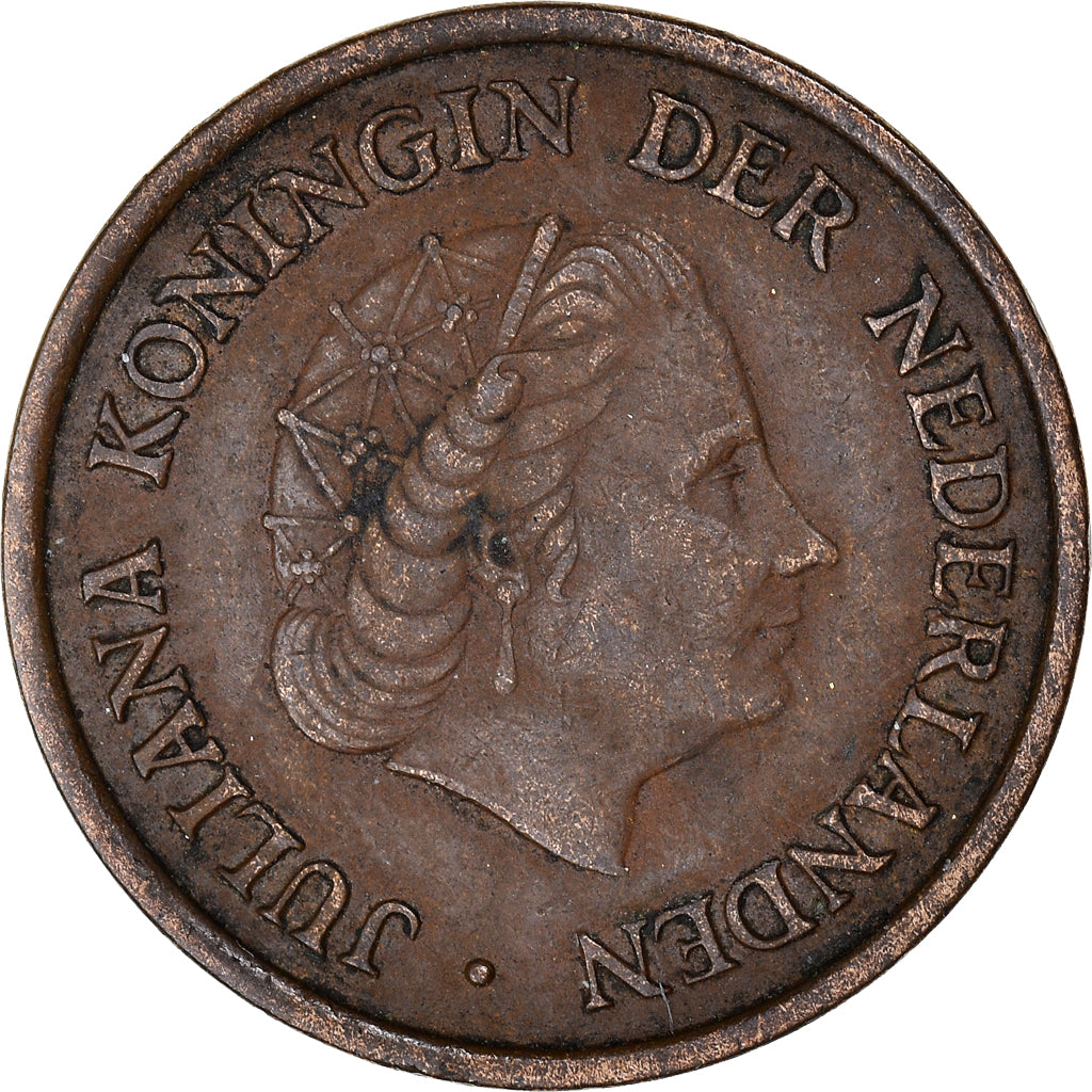Monnaie, Pays-Bas, Juliana, 5 Cents, 1951, TTB, Bronze, KM:181