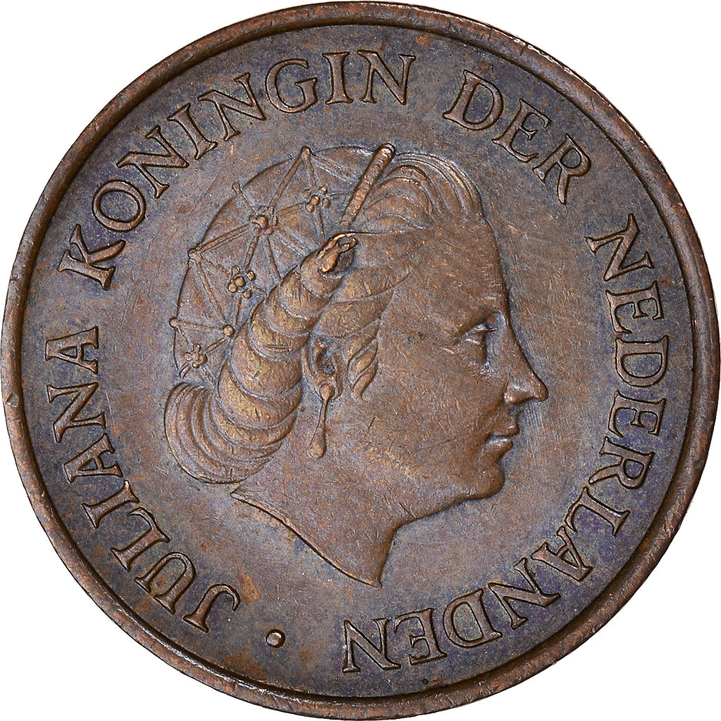 Coin, Netherlands, Juliana, 5 Cents, 1978, AU(50-53), Bronze, KM:181