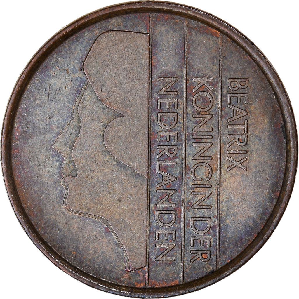 Coin, Netherlands, Beatrix, 5 Cents, 1982, EF(40-45), Bronze, KM:202