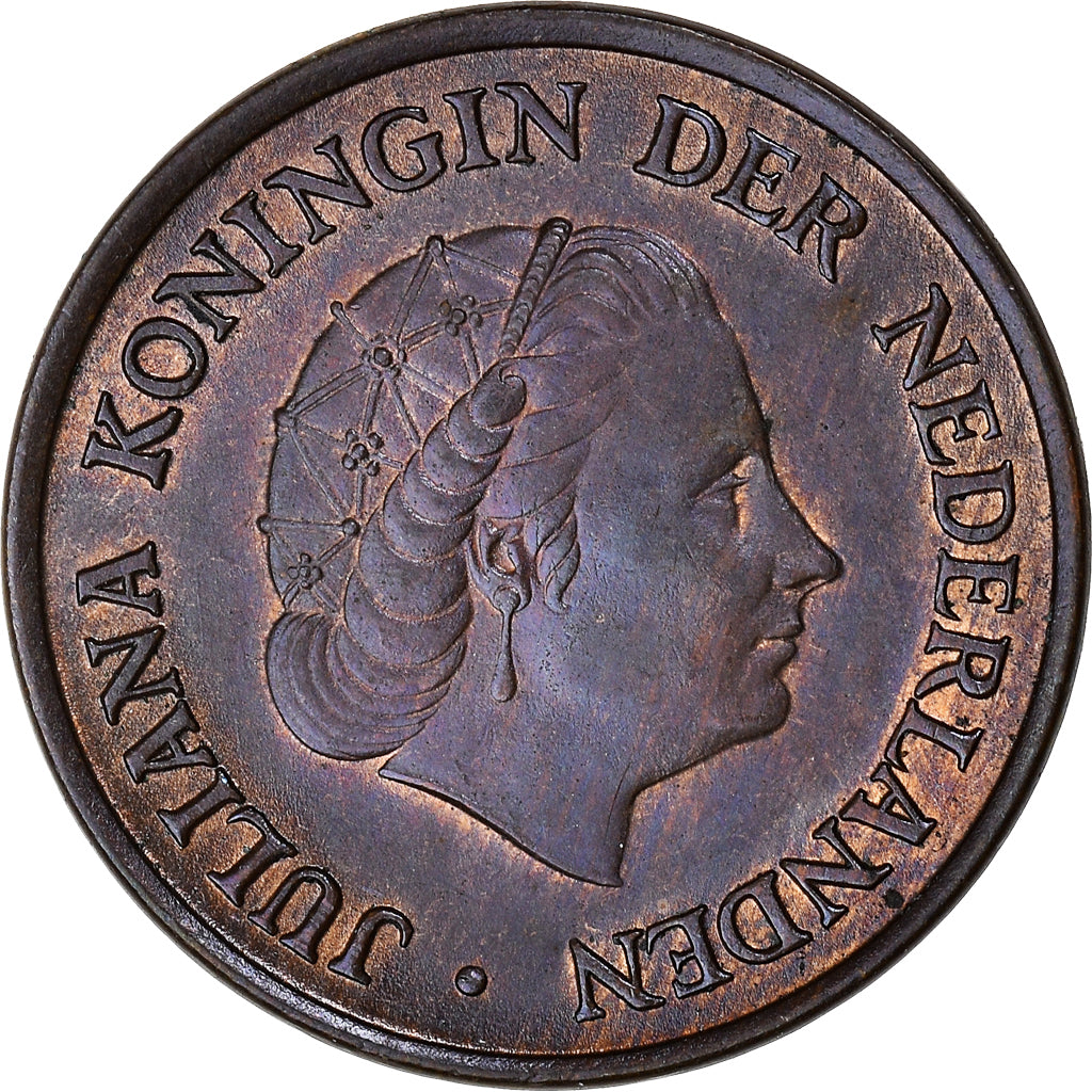 Münze, Niederlande, Juliana, 5 Cents, 1964, VZ, Bronze, KM:181