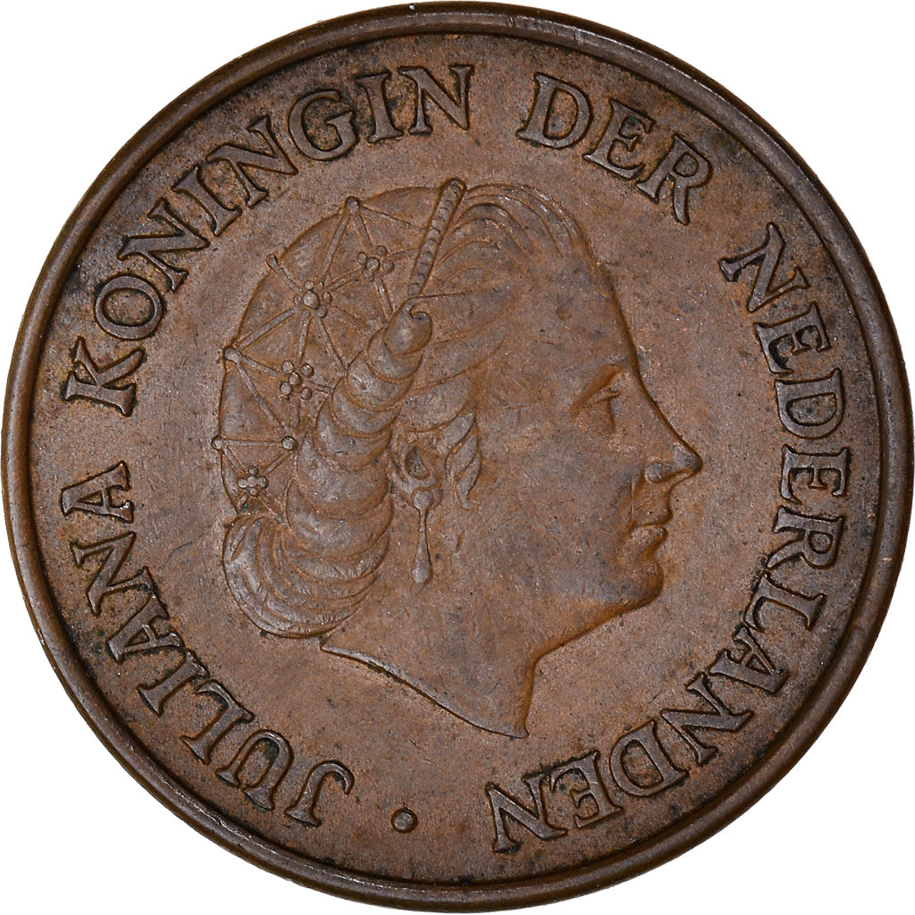 Monnaie, Pays-Bas, Juliana, 5 Cents, 1964, TTB, Bronze, KM:181
