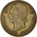 Moneda, África oriental francesa, 25 Francs, 1956, BC+, Aluminio - bronce, KM:7