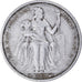Coin, FRENCH OCEANIA, 5 Francs, 1952, Paris, VF(20-25), Aluminum, KM:4
