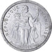 Coin, French Polynesia, Franc, 1965, EF(40-45), Aluminum, KM:2