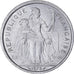 Coin, French Polynesia, 2 Francs, 1975, Paris, AU(50-53), Aluminum, KM:10
