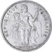 Coin, French Polynesia, 5 Francs, 1965, EF(40-45), Aluminum, KM:4