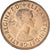 Moneta, Wielka Brytania, Elizabeth II, 1/2 Penny, 1955, AU(55-58), Brązowy