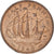 Moeda, Grã-Bretanha, George VI, 1/2 Penny, 1948, EF(40-45), Bronze, KM:844