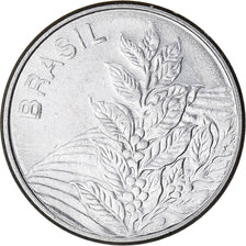 Moneta, Brasile, 5 Cruzeiros, 1980, BB+, Acciaio inossidabile, KM:591