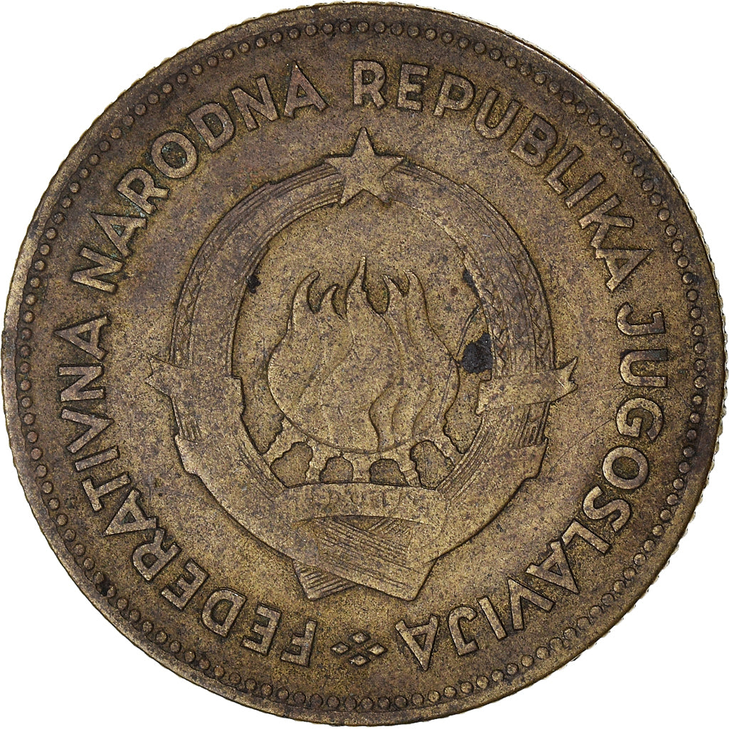 Monnaie, Yougoslavie, 50 Dinara, 1955, TB+, Bronze-Aluminium, KM:35