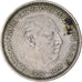 Moneta, Spagna, Caudillo and regent, 25 Pesetas, 1959, MB, Rame-nichel, KM:787