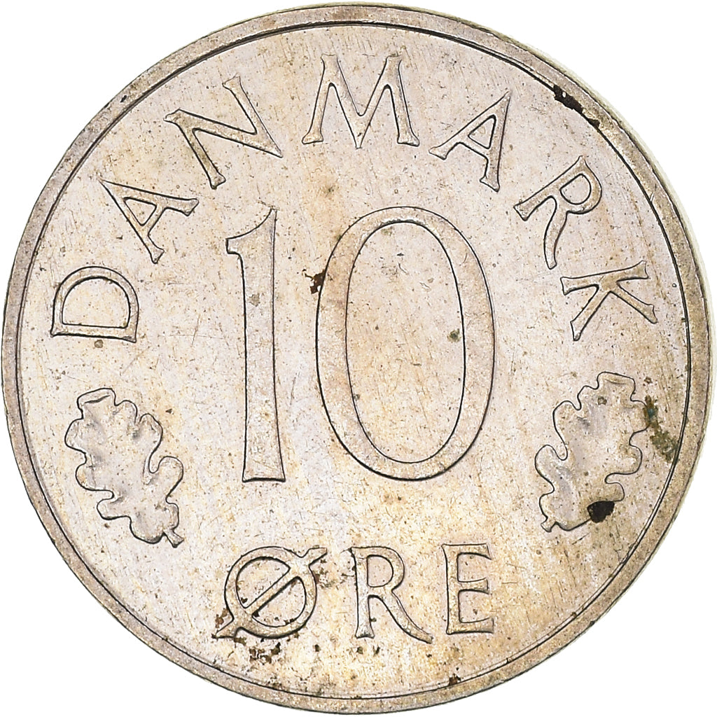 Coin, Denmark, Margrethe II, 10 Öre, 1981, Copenhagen, EF(40-45)