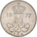 Coin, Denmark, Margrethe II, 10 Öre, 1977, Copenhagen, EF(40-45)