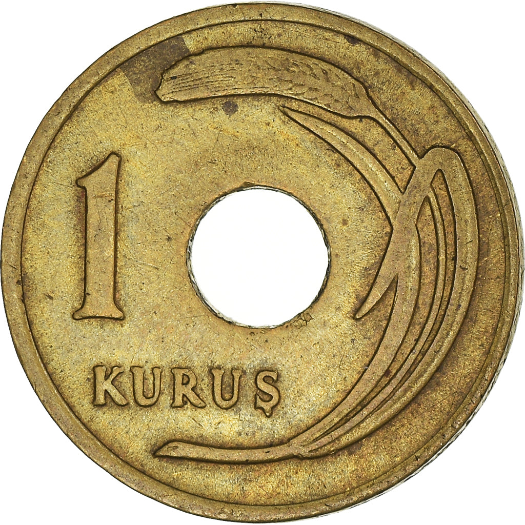 Monnaie, Turquie, Kurus, 1950, TTB, Laiton, KM:881