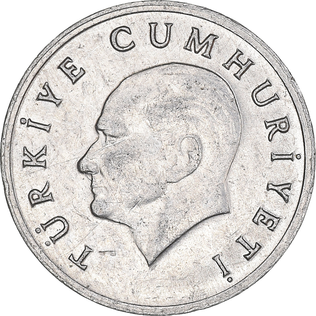 Monnaie, Turquie, Lira, 1986, TTB+, Aluminium, KM:962.2