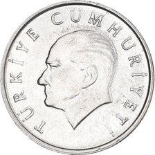 Coin, Turkey, 5 Lira, 1985, AU(50-53), Aluminum, KM:963