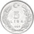 Moneda, Turquía, 5 Lira, 1985, MBC+, Aluminio, KM:963