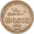 Moneda, Turquía, 100000 Lira, 100 Bin Lira, 1999, BC+, Níquel - latón