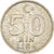 Moneda, Turquía, 50000 Lira, 50 Bin Lira, 1998, MBC+, Cobre - níquel - cinc