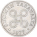 Moneta, Finlandia, Penni, 1977, AU(50-53), Aluminium, KM:44a