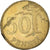 Moneda, Finlandia, 50 Penniä, 1972, BC+, Aluminio - bronce, KM:48