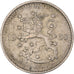Münze, Finnland, Markka, 1938, SS, Kupfer-Nickel, KM:30