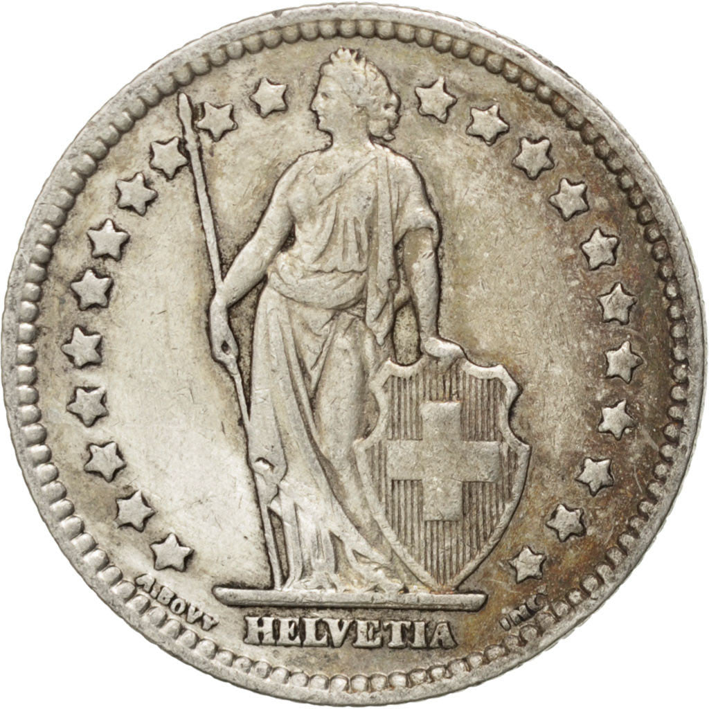 Coin, Switzerland, Franc, 1928, Bern, EF(40-45), Silver, KM:24