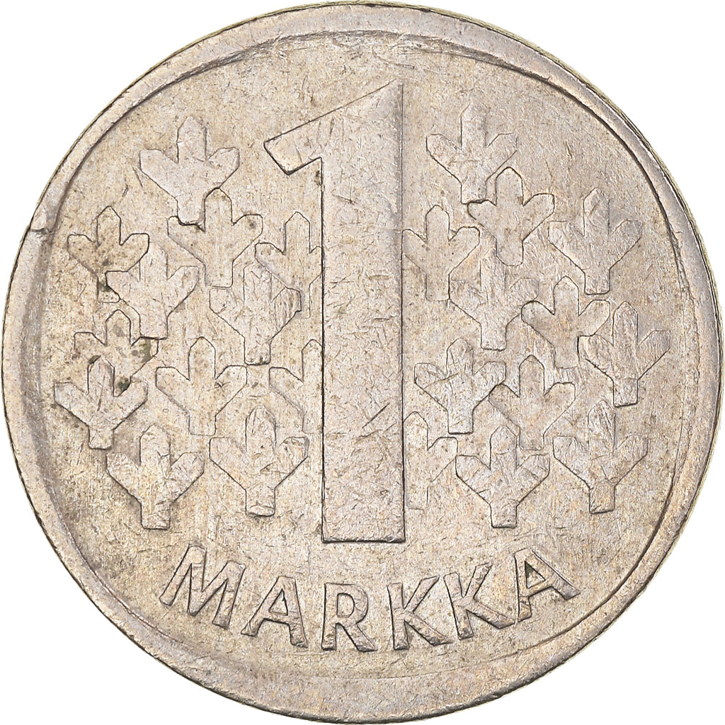 Coin, Finland, Markka, 1973, VF(30-35), Copper-nickel, KM:49a