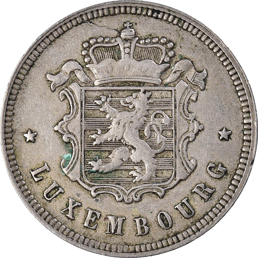 Coin, Luxembourg, Charlotte, 25 Centimes, 1927, VF(30-35), Copper-nickel, KM:37
