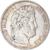 Coin, France, Louis-Philippe, 5 Francs, 1833, Lyon, VF(30-35), Silver, KM:749.4