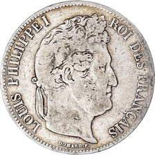 Coin, France, Louis-Philippe, 5 Francs, 1839, Lille, VF(20-25), Silver