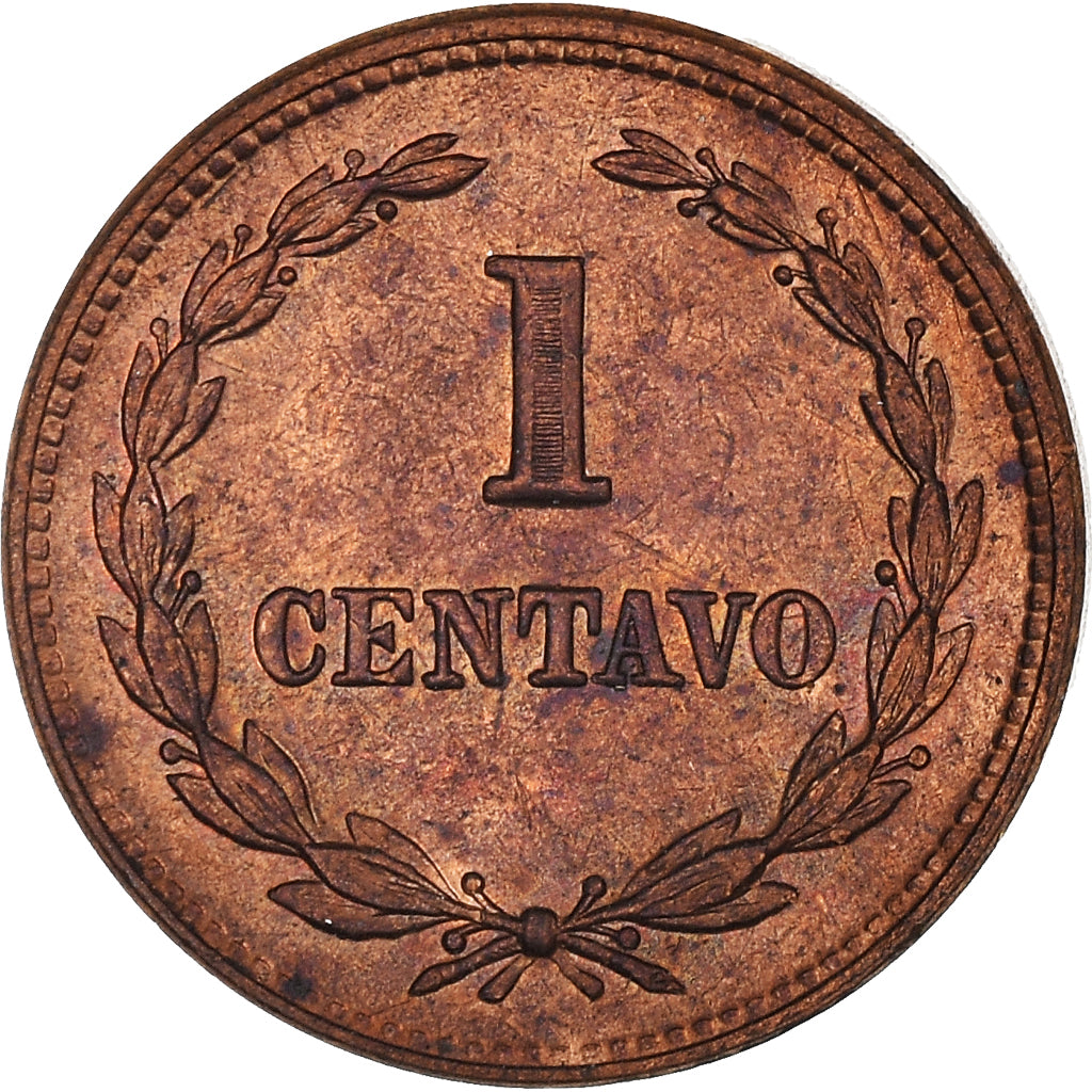 Moeda, El Salvador, Centavo, 1972, AU(55-58), Bronze, KM:135.1