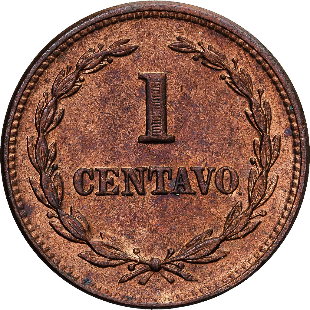 Coin, El Salvador, Centavo, 1972, AU(55-58), Bronze, KM:135.1