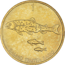 Coin, Slovenia, Tolar, 1992, MS(63), Nickel-brass, KM:4