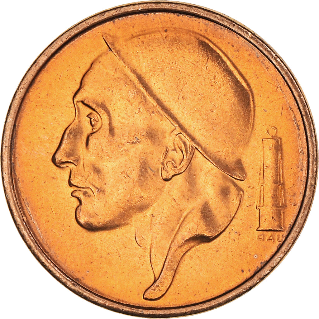 Coin, Belgium, Baudouin I, 50 Centimes, 1992, MS(63), Bronze, KM:149.1